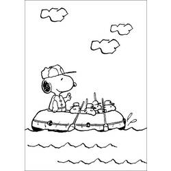Disegno da colorare: Snoopy (Cartoni animati) #27245 - Pagine da Colorare Stampabili Gratuite