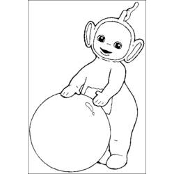 Disegno da colorare: Teletubbies (Cartoni animati) #49693 - Pagine da Colorare Stampabili Gratuite