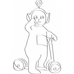 Disegno da colorare: Teletubbies (Cartoni animati) #49828 - Pagine da Colorare Stampabili Gratuite