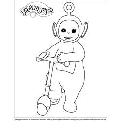 Disegno da colorare: Teletubbies (Cartoni animati) #49858 - Pagine da Colorare Stampabili Gratuite