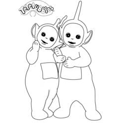 Disegno da colorare: Teletubbies (Cartoni animati) #49876 - Pagine da Colorare Stampabili Gratuite