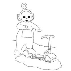 Disegno da colorare: Teletubbies (Cartoni animati) #49908 - Pagine da Colorare Stampabili Gratuite