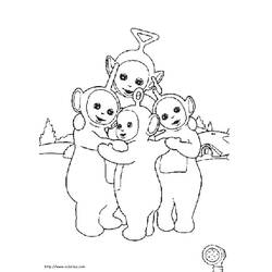 Disegno da colorare: Teletubbies (Cartoni animati) #49915 - Pagine da Colorare Stampabili Gratuite