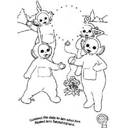 Disegno da colorare: Teletubbies (Cartoni animati) #49920 - Pagine da Colorare Stampabili Gratuite