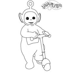 Disegno da colorare: Teletubbies (Cartoni animati) #49928 - Pagine da Colorare Stampabili Gratuite