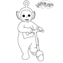 Disegno da colorare: Teletubbies (Cartoni animati) #49932 - Pagine da Colorare Stampabili Gratuite