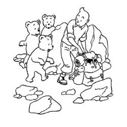Disegno da colorare: Tintin (Cartoni animati) #25724 - Pagine da Colorare Stampabili Gratuite