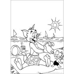 Disegno da colorare: Tom e Jerry (Cartoni animati) #24212 - Pagine da Colorare Stampabili Gratuite