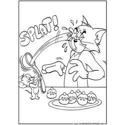 Disegno da colorare: Tom e Jerry (Cartoni animati) #24236 - Pagine da Colorare Stampabili Gratuite