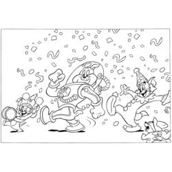 Disegno da colorare: Tom e Jerry (Cartoni animati) #24240 - Pagine da Colorare Stampabili Gratuite