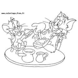 Disegno da colorare: Tom e Jerry (Cartoni animati) #24254 - Pagine da Colorare Stampabili Gratuite