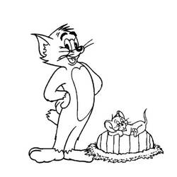 Disegno da colorare: Tom e Jerry (Cartoni animati) #24268 - Pagine da Colorare Stampabili Gratuite