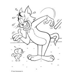 Disegno da colorare: Tom e Jerry (Cartoni animati) #24283 - Pagine da Colorare Stampabili Gratuite