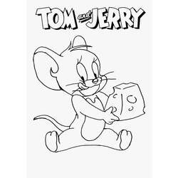 Disegno da colorare: Tom e Jerry (Cartoni animati) #24293 - Pagine da Colorare Stampabili Gratuite