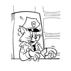 Disegno da colorare: Tom e Jerry (Cartoni animati) #24307 - Pagine da Colorare Stampabili Gratuite