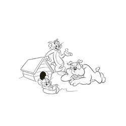 Disegno da colorare: Tom e Jerry (Cartoni animati) #24315 - Pagine da Colorare Stampabili Gratuite