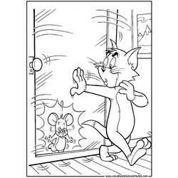 Disegno da colorare: Tom e Jerry (Cartoni animati) #24335 - Pagine da Colorare Stampabili Gratuite