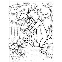 Disegno da colorare: Tom e Jerry (Cartoni animati) #24355 - Pagine da Colorare Stampabili Gratuite