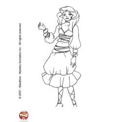 Disegno da colorare: Totally Spies (Cartoni animati) #29110 - Pagine da Colorare Stampabili Gratuite