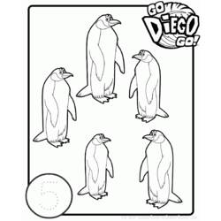 Disegno da colorare: Vai Diego! (Cartoni animati) #48544 - Pagine da Colorare Stampabili Gratuite