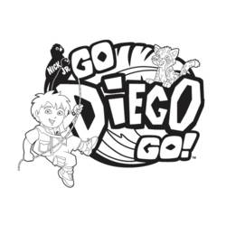 Disegno da colorare: Vai Diego! (Cartoni animati) #48570 - Pagine da Colorare Stampabili Gratuite