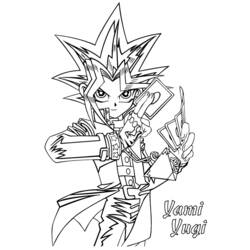 Disegno da colorare: Yu Gi Oh! (Cartoni animati) #52980 - Pagine da Colorare Stampabili Gratuite