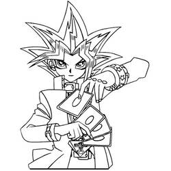 Disegno da colorare: Yu Gi Oh! (Cartoni animati) #53114 - Pagine da Colorare Stampabili Gratuite