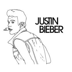 Disegno da colorare: Justin Bieber (Celebrità) #122466 - Pagine da Colorare Stampabili Gratuite