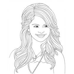Disegno da colorare: Selena Gomez (Celebrità) #123844 - Pagine da Colorare Stampabili Gratuite