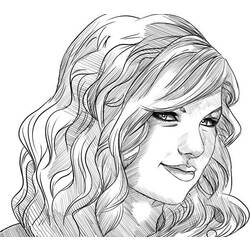 Disegno da colorare: Taylor Swift (Celebrità) #123948 - Pagine da Colorare Stampabili Gratuite