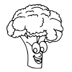 Disegno da colorare: Broccoli (Cibo e Nutrizione) #203715 - Pagine da Colorare Stampabili Gratuite