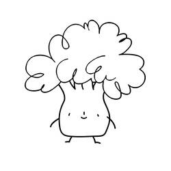 Disegno da colorare: Broccoli (Cibo e Nutrizione) #203732 - Pagine da Colorare Stampabili Gratuite