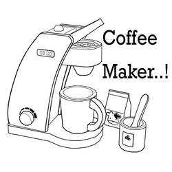 Disegno da colorare: Caffè (Cibo e Nutrizione) #210512 - Pagine da Colorare Stampabili Gratuite