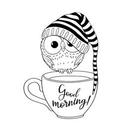 Disegno da colorare: Caffè (Cibo e Nutrizione) #210516 - Pagine da Colorare Stampabili Gratuite