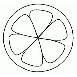 Disegno da colorare: Limone (Cibo e Nutrizione) #185019 - Pagine da Colorare Stampabili Gratuite