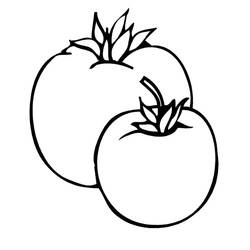 Disegno da colorare: Pomodoro (Cibo e Nutrizione) #195370 - Pagine da Colorare Stampabili Gratuite