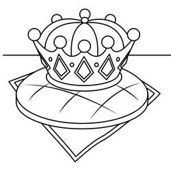 Disegno da colorare: Torta dei Re (Cibo e Nutrizione) #178374 - Pagine da Colorare Stampabili Gratuite