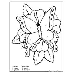 Disegno da colorare: Colora per numeri (Colora con i Numeri) #125485 - Pagine da Colorare Stampabili Gratuite
