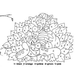 Disegno da colorare: Colora per numeri (Colora con i Numeri) #125496 - Pagine da Colorare Stampabili Gratuite