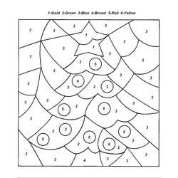Disegno da colorare: Colora per numeri (Colora con i Numeri) #125497 - Pagine da Colorare Stampabili Gratuite