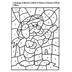 Disegno da colorare: Colora per numeri (Colora con i Numeri) #125542 - Pagine da Colorare Stampabili Gratuite