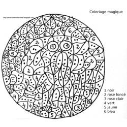 Disegno da colorare: Colora per numeri (Colora con i Numeri) #125555 - Pagine da Colorare Stampabili Gratuite