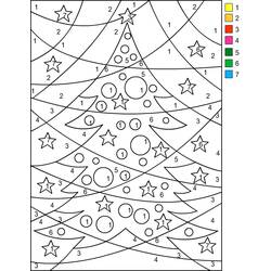 Disegno da colorare: Colora per numeri (Colora con i Numeri) #125567 - Pagine da Colorare Stampabili Gratuite