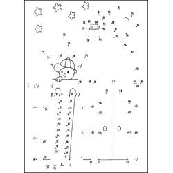 Disegno da colorare: Colorare da Punto a Punto (Colora con i Numeri) #125929 - Pagine da Colorare Stampabili Gratuite