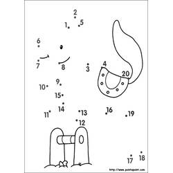Disegno da colorare: Colorare da Punto a Punto (Colora con i Numeri) #125946 - Pagine da Colorare Stampabili Gratuite