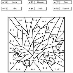 Disegno da colorare: Colorazione Magica 1ª Classe (Colora con i Numeri) #178228 - Pagine da Colorare Stampabili Gratuite