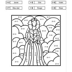 Disegno da colorare: Colorazione Magica 1ª Classe (Colora con i Numeri) #178231 - Pagine da Colorare Stampabili Gratuite