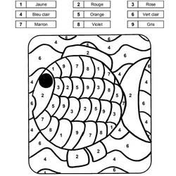 Disegno da colorare: Colorazione Magica 1ª Classe (Colora con i Numeri) #178232 - Pagine da Colorare Stampabili Gratuite