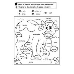 Disegno da colorare: Colorazione Magica 1ª Classe (Colora con i Numeri) #178285 - Pagine da Colorare Stampabili Gratuite