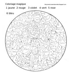 Disegno da colorare: Colorazione Magica (Colora con i Numeri) #126112 - Pagine da Colorare Stampabili Gratuite